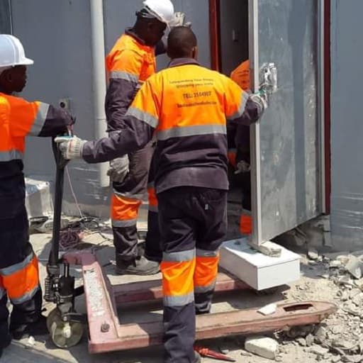 Installation of Vault Doors and Anti Bandit Doors for G4S Zambia